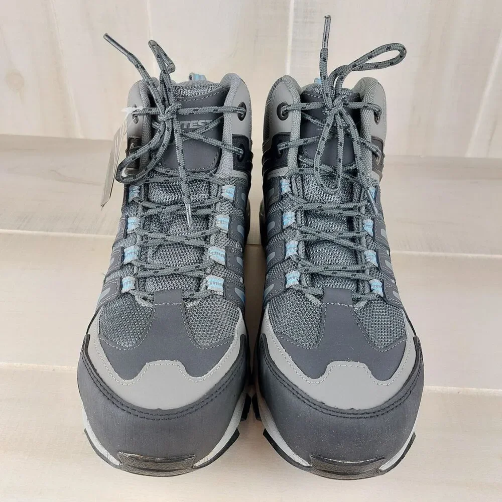 HYTEST Men's 9.5 M Safety Footwear Multisport HI EH Steel Toe Gray Work Shoe